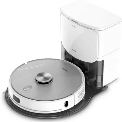 Medion MD120431 X42 SW+ Saug-Wischroboter mit Lasernavigation und Absaugstation