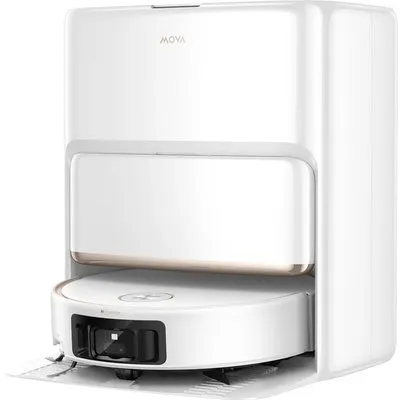Mova Z60 Ultra Roller Complete Saugroboter mit Wischfunktion 28.000 Pa mit Ladestation Weiß