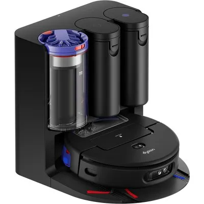 Dyson Spot + Scrub AI Saug-/Wischroboter inkl. Absaug-/Reinigungsstation Schwarz / Blau
