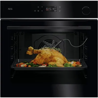 AEG 7000 MealAssist TR7PB63ZSB Einbaubackofen WLAN Pyrolyse schwarz