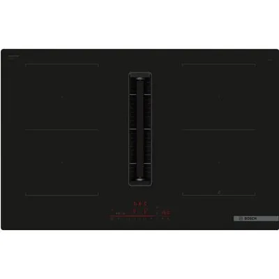 Bosch PVQ811H26E Serie 6 Induktionss-Kochfeld mit Abzug , 80 cm