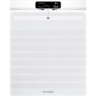 Withings Body Scan 2 smarte Körperwaage weiß