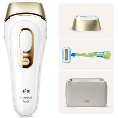 Braun Silk-expert Pro PL5052 Epilierer gold/weß