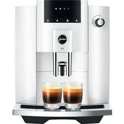 JURA E4 Piano White (EA) Kaffeevollautomat