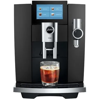 JURA S10 (EA) Kaffeevollautomat, 51 Spezialitäten, 4,3"-Touchscreen, WiFi, Sweet Foam, Obsidian Black