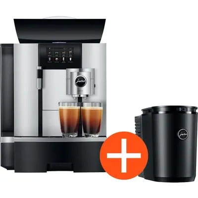 JURA GASTRO GIGA X3 Komplettpaket inkl. Cool Control 2,5 l (Art. 24246), Festwasseranschluss, professioneller Beratung, fachgerechter Aufstellung und persönlicher Einweisung