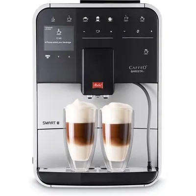 Melitta Caffeo Barista T Smart Kaffeevollautomat Silber/ Schwarz