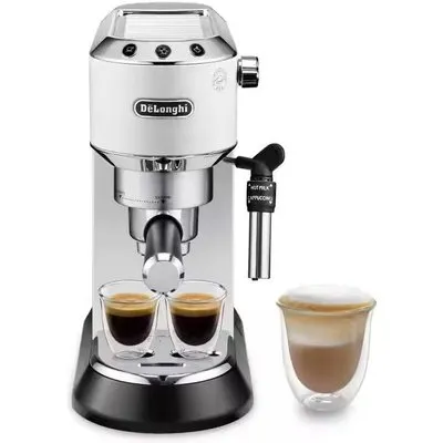 DeLonghi EC 685.W Dedica Style Siebträger Espressomaschine Weiß