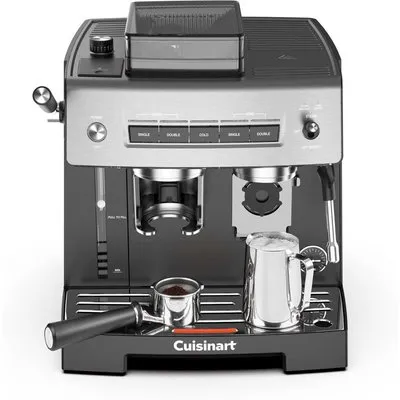 Cuisinart Espresso-Maschine mit Mahl-, Tamp- und Brühfunktion