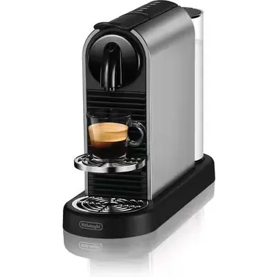 Nespresso Kaffeekapselmaschine DeLonghi Citiz EN220.T Titanium