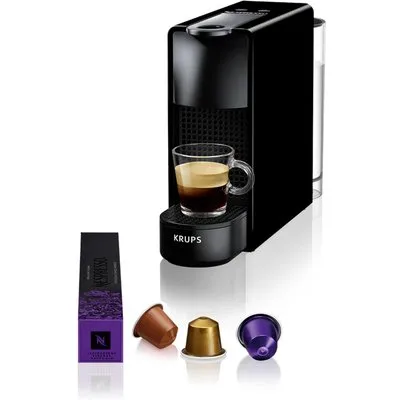 Kapselmaschine Nespresso Essenza Mini von Krups Schwarz