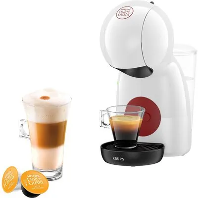 Krups Nescafé Dolce Gusto Kaffeekapselmaschine KP1A31 Piccolo XS weiß