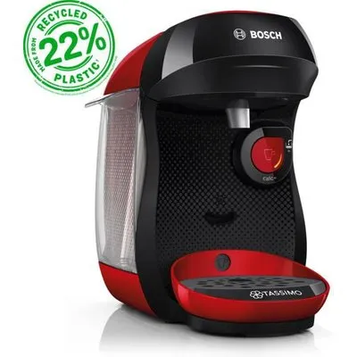 Bosch TAS103E TASSIMO Multi-Getränke-Automat HAPPY friendly just red
