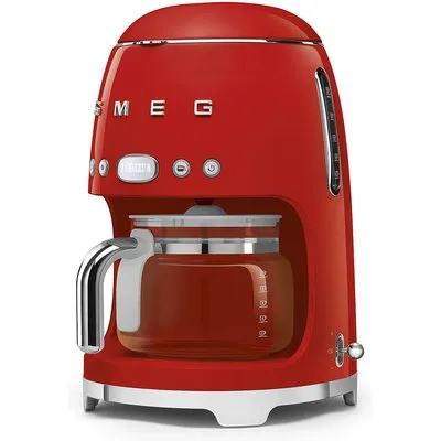 SMEG DCF02RDEU 50s Style Filterkaffeemaschine Rot