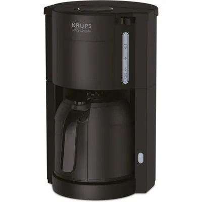 Krups KM3038 FCM PRO AROMA Kaffeemaschine Edelstahl schwarz