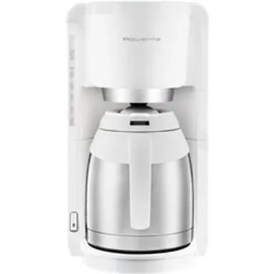Rowenta CT 3811 Edelstahl Thermo Kaffeemaschine Weiß/Edelstahl