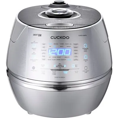 CUCKOO CRP-CHSS1009FN Reiskocher Induktion 1800ml, 10 Portionen