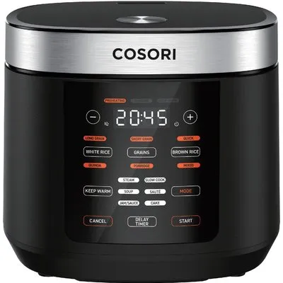 Cosori Multi-Cooker Chef Edition Reiskocher 5 l 970 W Schwarz Silber