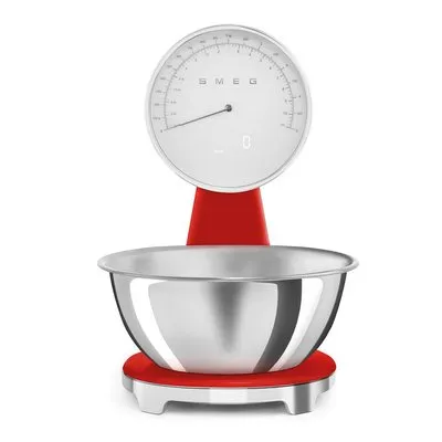 Smeg Küchenwaage 50's Style Rot