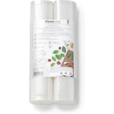 MagicVac 2 Vakuumierfolienrollen 30 cm x 6 m