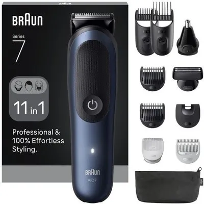 Braun Series 7 All-In-One Style Kit AIO7540 Haarschneider blau
