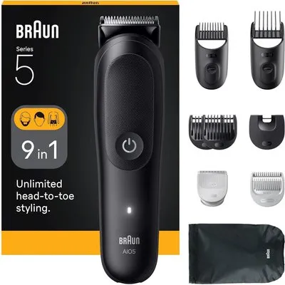 Braun Series 5 All-In-One Style Kit AIO5540 Haarschneider schwarz