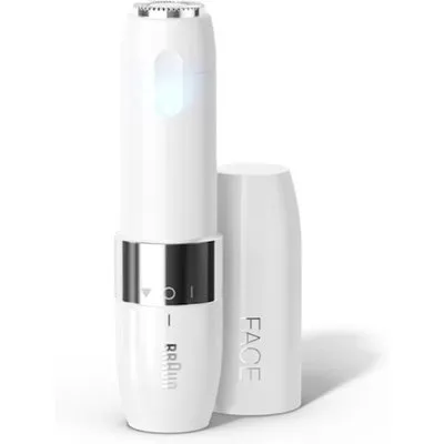Braun FS1000 Mini-Gesichtshaarentferner mit Batterie weiß