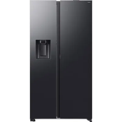 Samsung RS80F64KEFEF Side-by-Side EEK: E NoFrost Black Steel 640l Kühlschrank