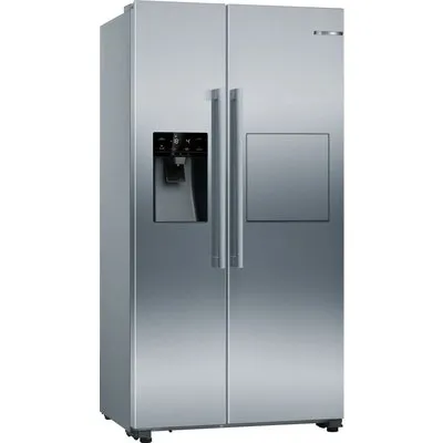 Bosch KAG93AIEP Serie 6 Side-by-Side Freistehende Kühl-Gefrier-Kombination