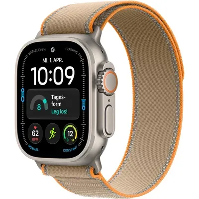 Apple Watch Ultra 4 Titanium Cellular 49mm Natur (Trail Loop sand) M/L