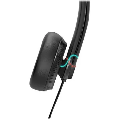 Yealink SIP zub. QD/RJ9 YHS34 Monaurales Headset mit NoiseCancelling (1308022)