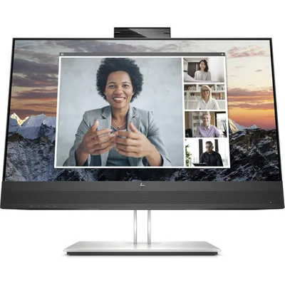 HP E24m G4 Computerbildschirm 60,5 cm (23.8) 1920 x 1080 Pixel Full HD Schwarz - Silber (40Z32AA#ABB)