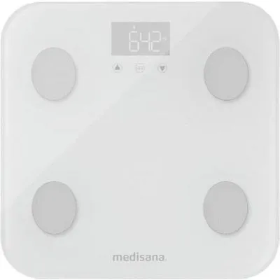 Medisana BS 600 WiFi Körperanalysewaage Wägebereich (max.)=150 kg Weiß Mit Bluetooth (40501)