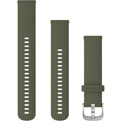 Garmin 010-12924-11 - Band - Grün - Garmin - Approach S40 Approach S40 and CT10 Bundle Forerunner 245 Forerunner 245 Music Forerunner 645... - Silikon - Silber (010-12924-11)