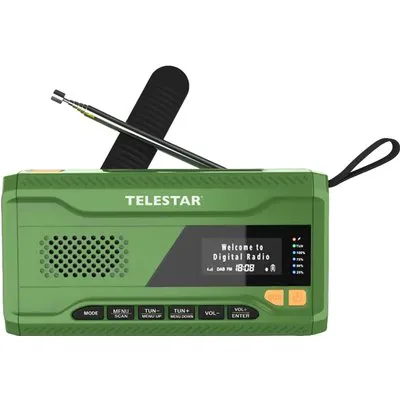 Telestar TOP NR 5 DAB+/UKW Notfallradio grün (5700011)