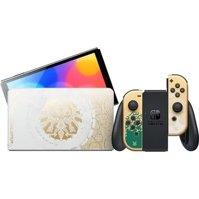 Nintendo Switch OLED Console Zelda: Tears of the Kingdom Limited Edition (HEGSKDAAA)