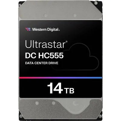 WD HD3.5 SAS3 14TB WUH722014CL5201/512e (Di) (0B48711)
