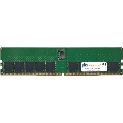 PHS-memory 48GB RAM Speicher DDR5 UDIMM ECC 5600MHz PC5-44800E 288 Pin DIMM 1,1 Volt (SP595055)