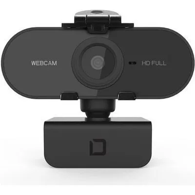 DICOTA Webcam PRO Plus Full HD - Web-Kamera - Farbe - 1920 x 1080 - 1080p - Audio - USB 2.0