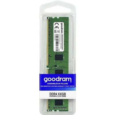 GoodRam - DDR4 - Modul - 16 GB - DIMM 288-PIN - 3200 MHz / PC4-25600 - CL22 - 1.2 V - ungepuffert - non-ECC (GR3200D464L22/16G)