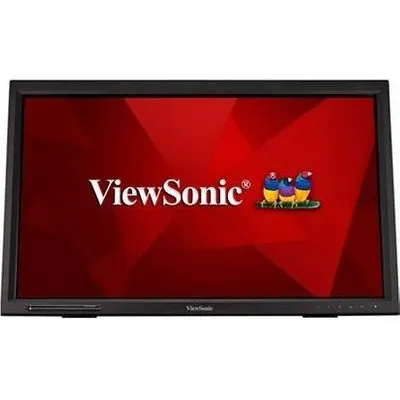 ViewSonic TD2423 - LED-Monitor - 61 cm (24) (23.6 sichtbar) - Touchscreen - 1920 x 1080 Full HD (1080p) @ 75 Hz - VA - 250 cd/m² - 3000:1 - 7 ms - HDMI, DVI-D, VGA - Lautsprecher