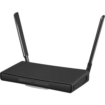 Mikrotik hAP axü WLAN-Router Gigabit Ethernet Dual-Band (2,4 GHz/5 GHz) Schwarz (C53UIG+5HPAXD2HPAXD)