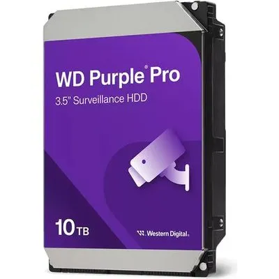 WD Purple Pro WD102PURP - Festplatte - 10TB - intern - 3,5 (8,9 cm) - SATA 6Gb/s - 7200 rpm - Puffer: 512MB (WD102PURP)