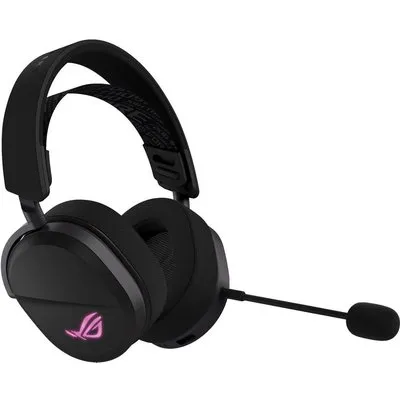 ASUS ROG Pelta - Headset - ohrumschließend - Bluetooth / 2,4 GHz Funkfrequenz - kabellos - Schwarz (90YH0410-BHUA00)