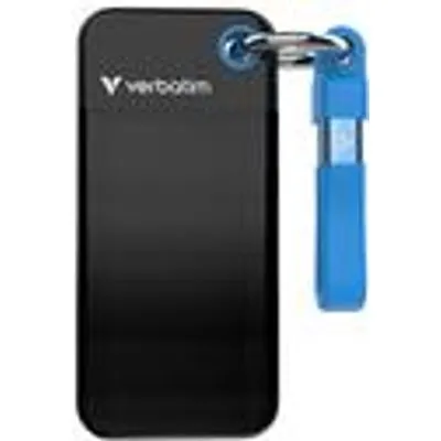 Verbatim Pocket SSD USB 3.2 1TB Black/Blue 32191 (32191)