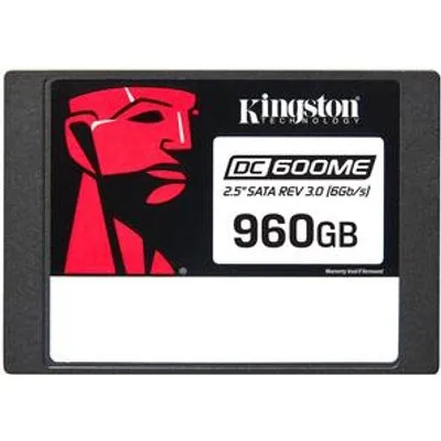 Kingston DC600ME - SSD - Enterprise, Mixed Use - verschlüsselt - 960GB - intern - 2,5 (6,4 cm) - SATA 6Gb/s - 256-Bit-AES - TCG Opal Encryption 2,0 (SEDC600ME/960G)