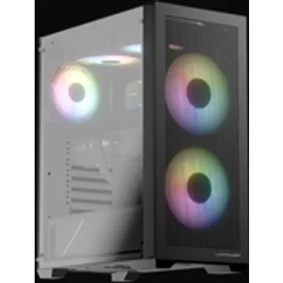 LC-Power Gehäuse ATX Gaming 717B Meshwork_L dark black (LC-717B-ON)