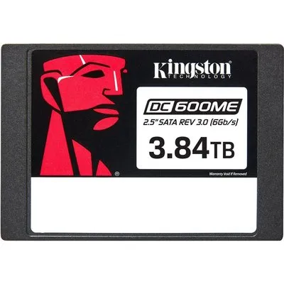 Kingston DC600ME - SSD - Enterprise, Mixed Use - verschlüsselt - 3,84TB - intern - 2,5 (6,4 cm) - SATA 6Gb/s - 256-Bit-AES - TCG Opal Encryption 2,0 (SEDC600ME/3840G)