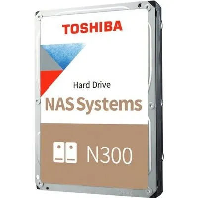 Toshiba N300 NAS Hard Drive 8TB 512MB - Festplatte - Serial ATA (HDWG780EZSTA)
