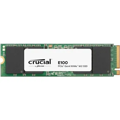 Micron Crucial E100 - SSD - 480 GB - intern - M.2 2280 - PCIe 4.0 x4 (NVMe) (CT480E100SSD8)